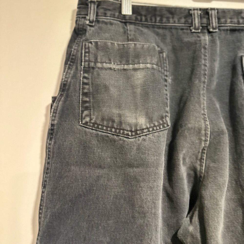 VTG Y2K 90s Lee Jeans Black Denim Baggy High Rise Faded Relaxed Mom Jeans. - Picture 13 of 13